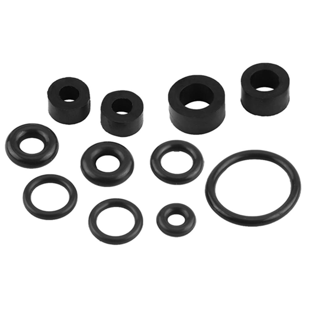 Fuel Filter Housing Gasket Kit, High Quality Rubber O- s for 7.3L 99 03 International Engines, Including 4 Pipe Grommets, 2