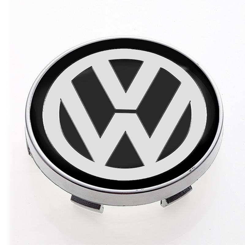 4 шт. 60 мм Колпачки центра ступицы колеса автомобиля Автоаксессуары для Volkswagen B5 B6 B7 T4 T5 Golf 4 5 6 7 Polo Passat Tiguan Jetta Gol