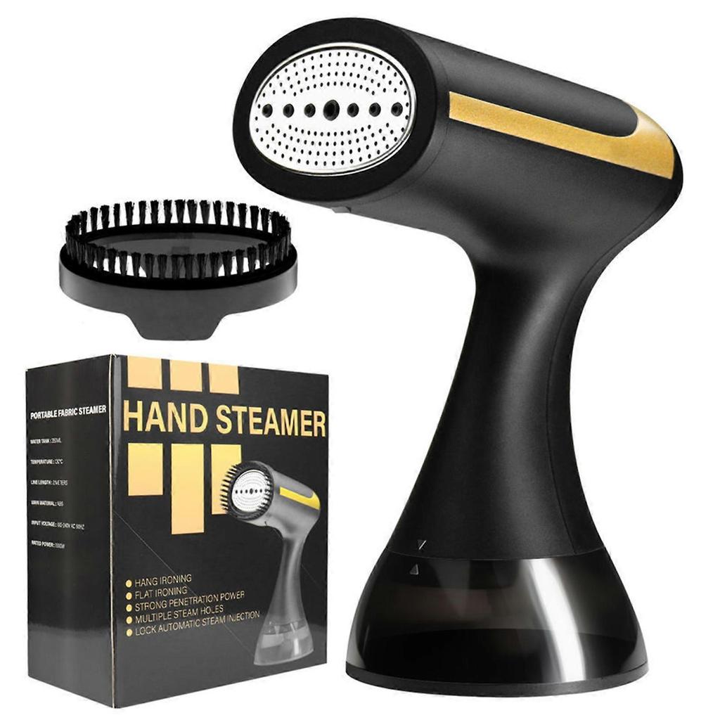1500W Portable Garment Steamer 2-in-1 Wrinkle Remover Iron for Home Travel RV