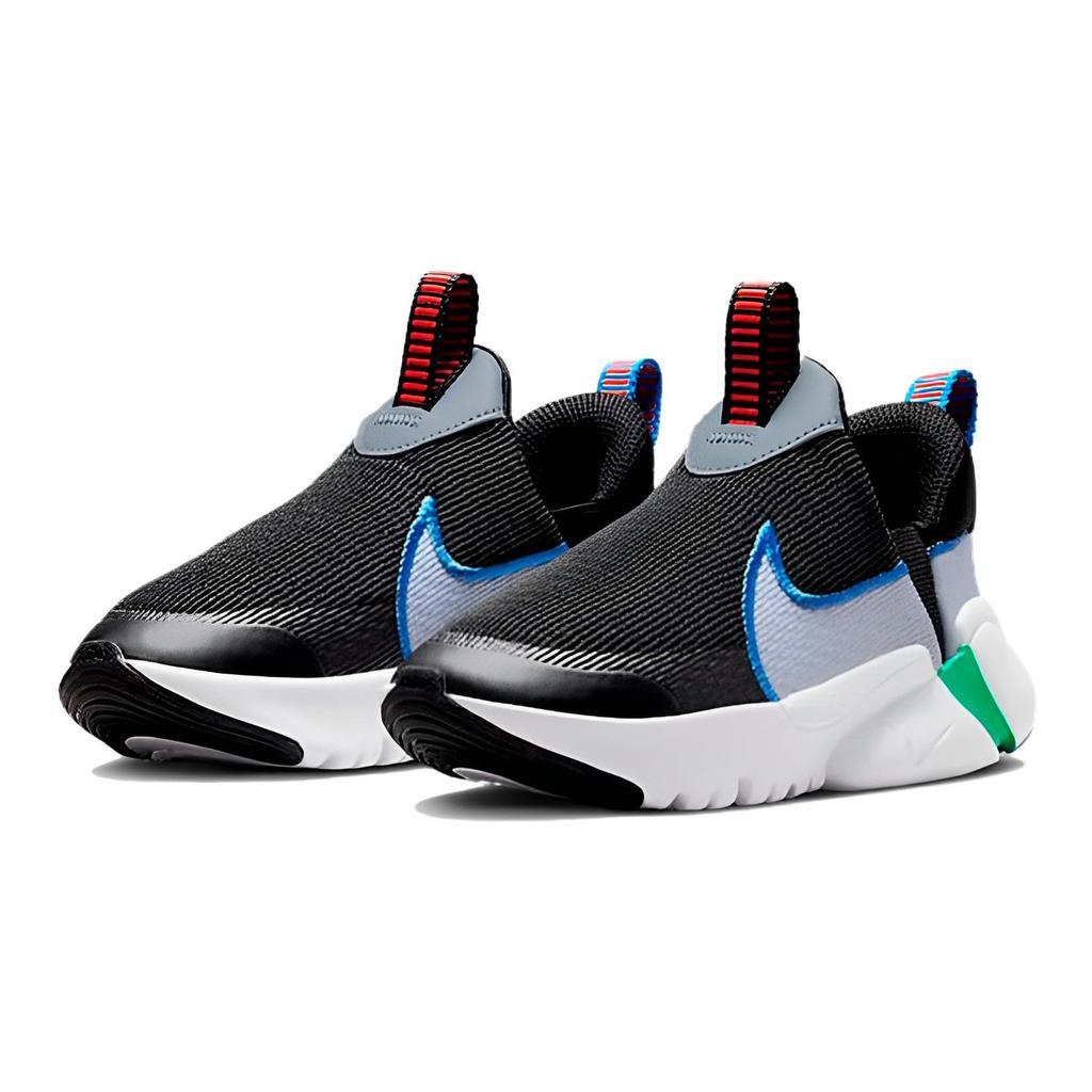 Nike Детские кроссовки Flex Plus 2 PS Black Light Photo Blue DV9000-001