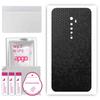 apgo Protective Skin Sticker for the Back Compatible with Oppo Reno2, Wrap Film, Foil, Vinyl - Pattern Black Honeycomb