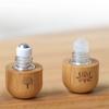 1Ml Bamboo Roller Empty Bottle Skincare Containers Ancient Style Roll On Bottles Small Perfume Essential Oil