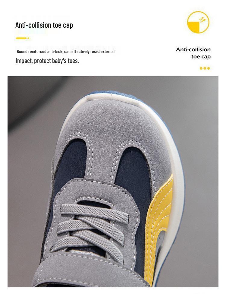 Детские модные кроссовки Весна & Осень 2026: Повседневная беговая обувь для мальчиков и девочек