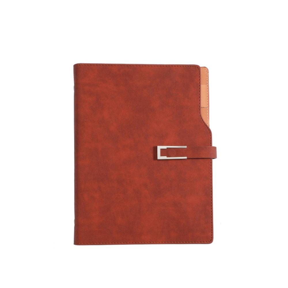 PU Leather A5 Notebook Retro Meeting Minutes Book Fashion Memo Book  Girls