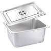Rust-proof Food Storage Box Rectangular Food Preparation Box Canteen Food Basin  Hotel