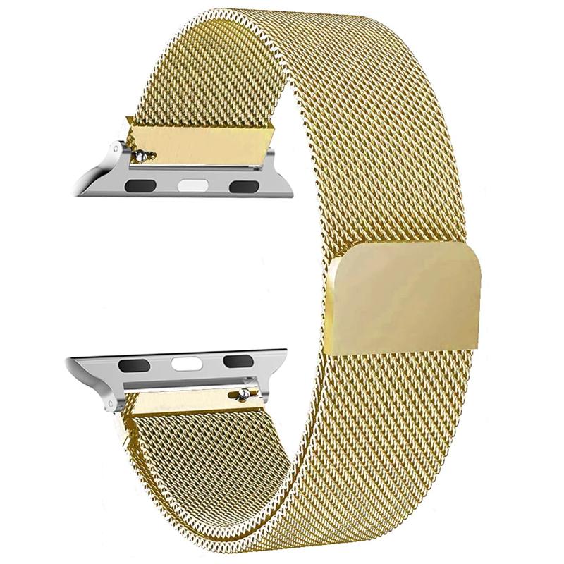 Milanese Loop Band for Apple Watch Strap Ultra 2 49mm 45mm 44mm 42mm 41mm 40mm 38mm Metal Wristband Bracelet iWatch Series 3 4 5 6 7 8 9 SE
