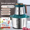 Многофункциональный кухонный комбайн с пятью скоростями: Измельчает мясо, рубит овощи и замешивает тесто