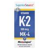 Superior Source Витамин K-2 500 мкг Мгновенно растворимые MicroLingual 60 таблеток