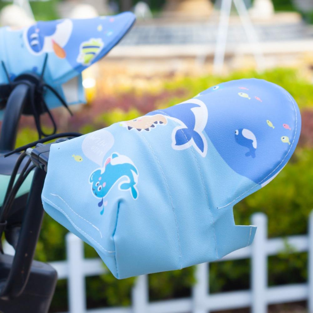 Солнцезащитные перчатки для руля мотоцикла, дышащие чехлы на ручки, лето