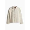H M Regular Fit Twill oversHirt Beige