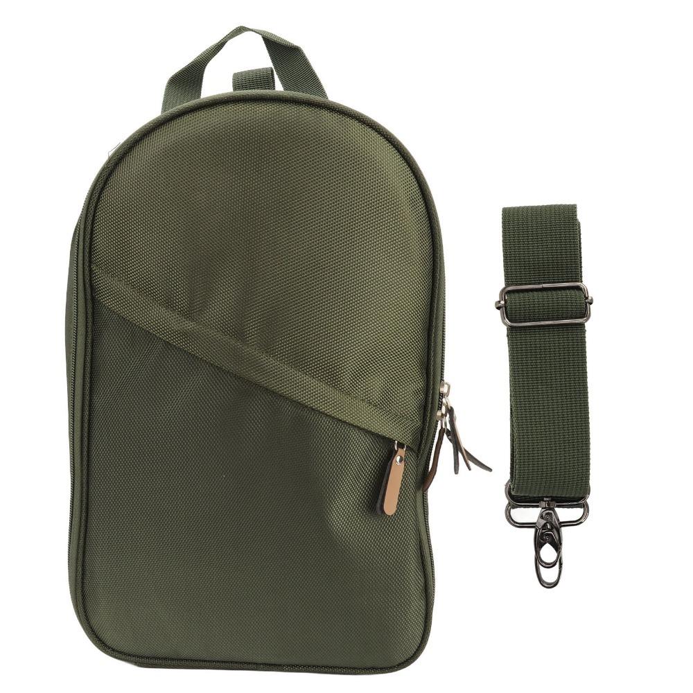 Oxford Fabric Camping Cooking Utensil Bag Multifunctional With Shoulder Strap Portable Camping Cookware Organizer