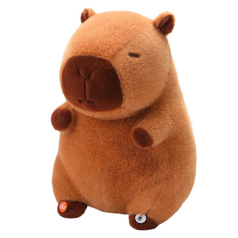 AI Capybara Plush Toy: Interactive Dialogues with Deepseek Doubao AI