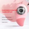 2 in1Facial Cleansing Brush 3 Modes Vibrating Facial Massager Waterproof Electric Face Cleansing Device With Red LED Light