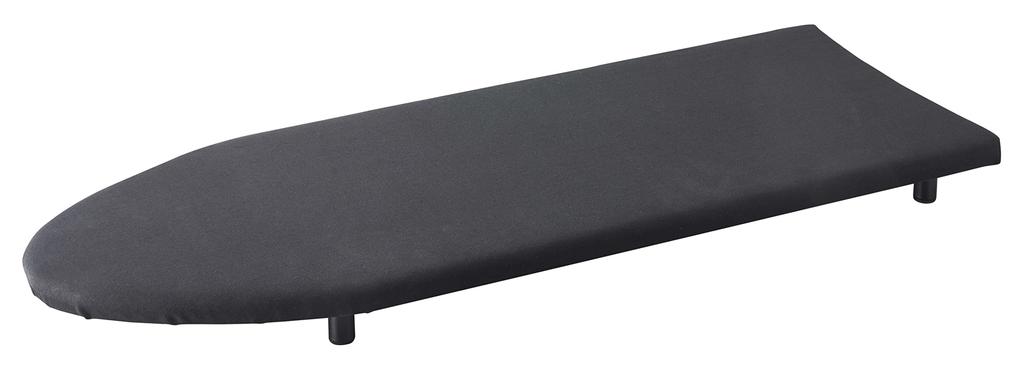 Гладильная доска Yamazaki Jitsugyo 5784 настольная на ножках, черная, ширина 75 см, глубина 30 см, высота 6 см, удобно подвешивать, в форме лодки, прибл.