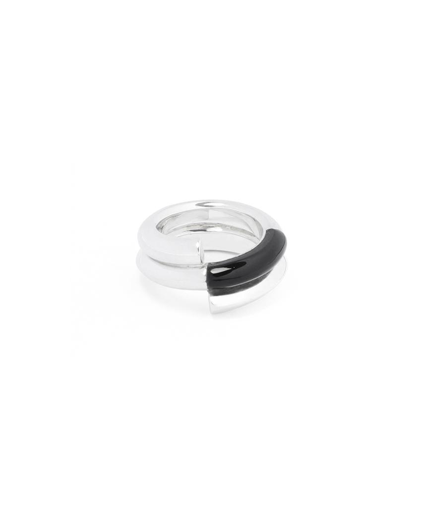Tacit Onyx Cliff Ring