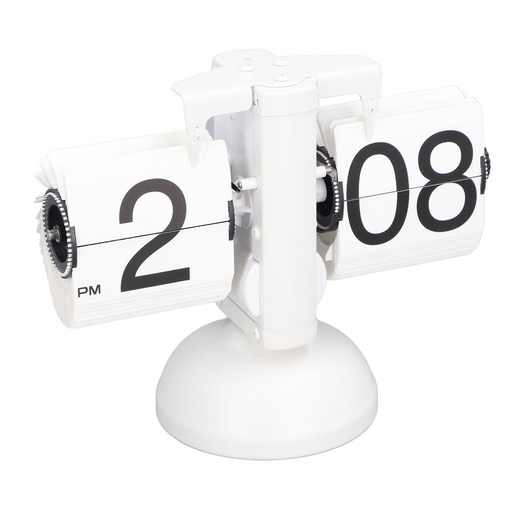 Цифровые откидные часы с питанием от батареи, встроенные часы с шестеренчатым механизмом, механические, автоматические, страница