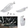 For Harley Touring Road King Street Electra Glide Ultra Softail FL FLD Motorcycle Driver Floorboard Rider Footboard Heel