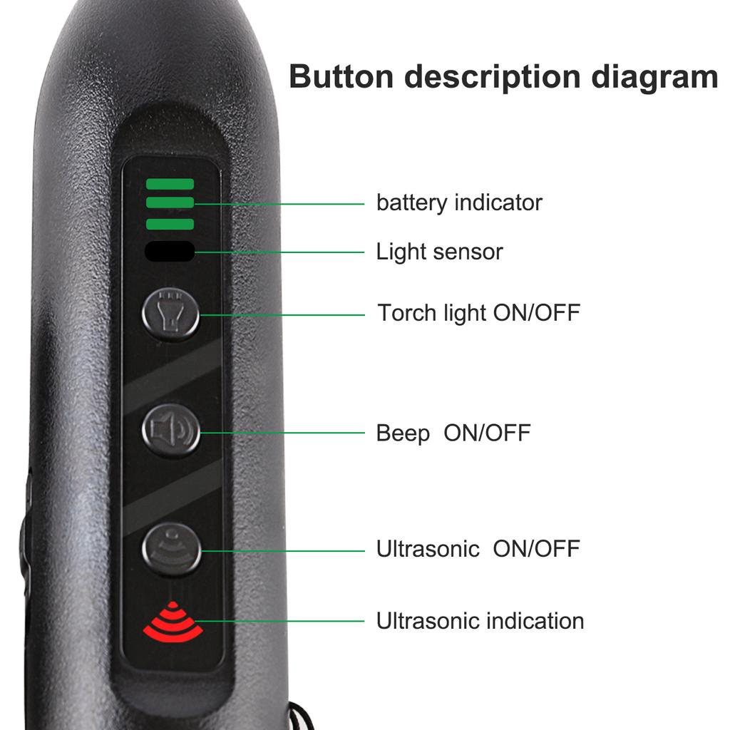 3-частотный ультразвуковой отпугиватель собак с ослепительным фонариком, обучающее сдерживающее устройство для собак против лая, уличный инструмент для отпугивания животных