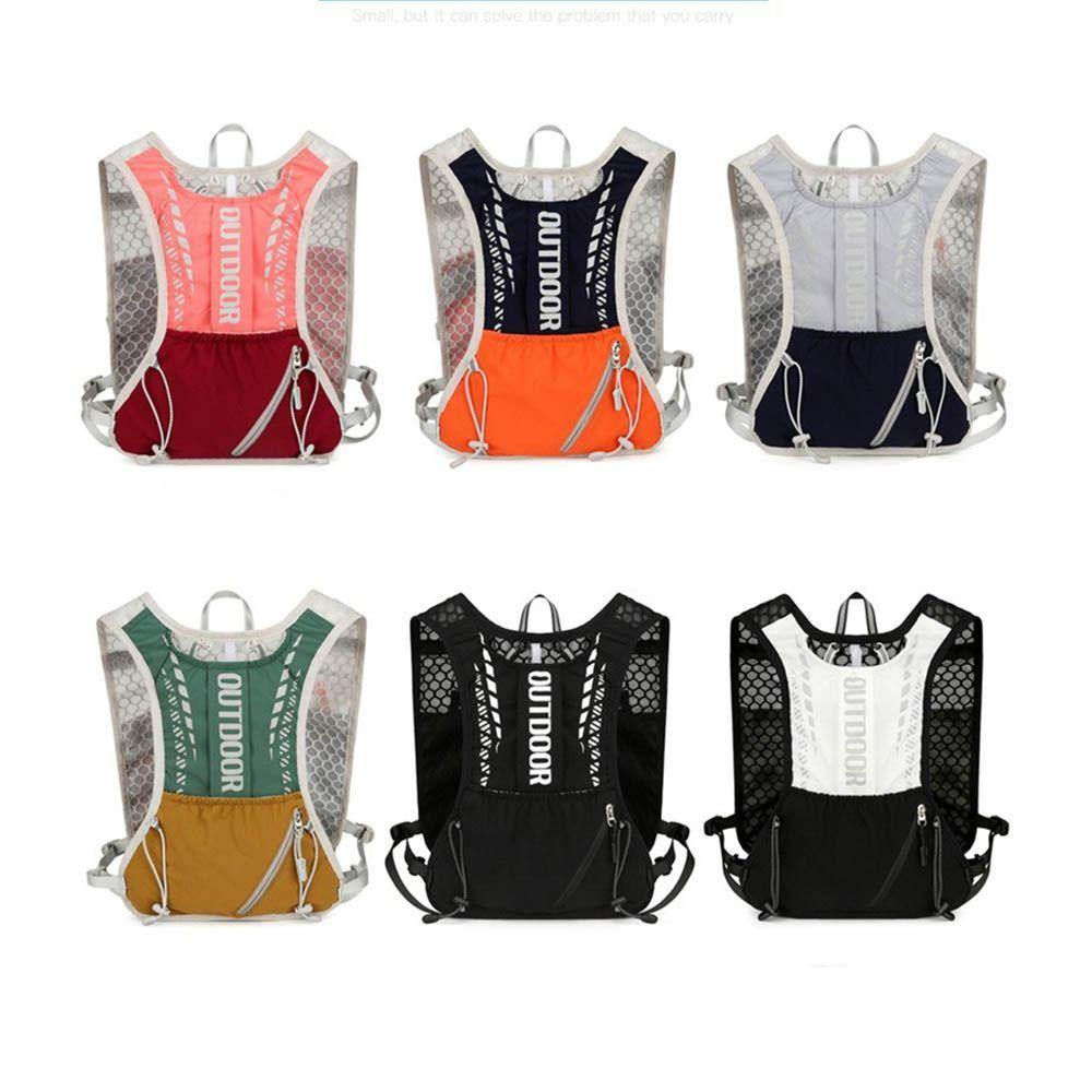 Lightweight Hydration Pack Breathable Bicycle Bag Vest Running Hydrating Backpack Outdoors