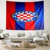 Hajduk Split Football Crest Tapestry Room Decoration Wall Hanging for Living Room Bedroom, dormitory, Birthday and Christmas gifts