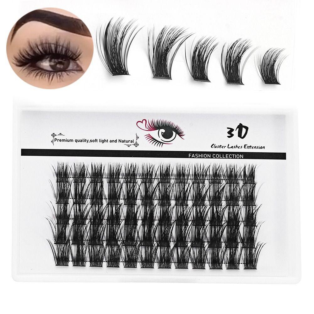 Faxu Mink Hair Individual Eyelashes DIY Eyelash Extension False Eyelashes Cluster Lashes Girls
