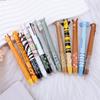Cartoon Erasable Ballpoint Pen Double Ink Color Quick-drying Neutral Pen Animal Design Gel Pen Stationery