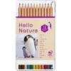 Цветные карандаши Tombow 12 цветов для предотвращения Hello Nature Императорский пингвин (Шестигранный прокат) CB-KHNEP0312C