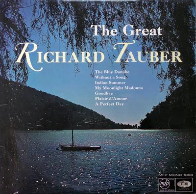 Виниловая пластинка RICHARD TAUBER - The Great Richard Tauber MFP1098 Music For Pleas 1967 UK Классика Б/у