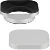 Haoge LH-OM45 Square Metal Lens Hood Shade for Olympus M. ZUIKO DIGITAL ED  45mm f/1.8 Lens 45/1.8