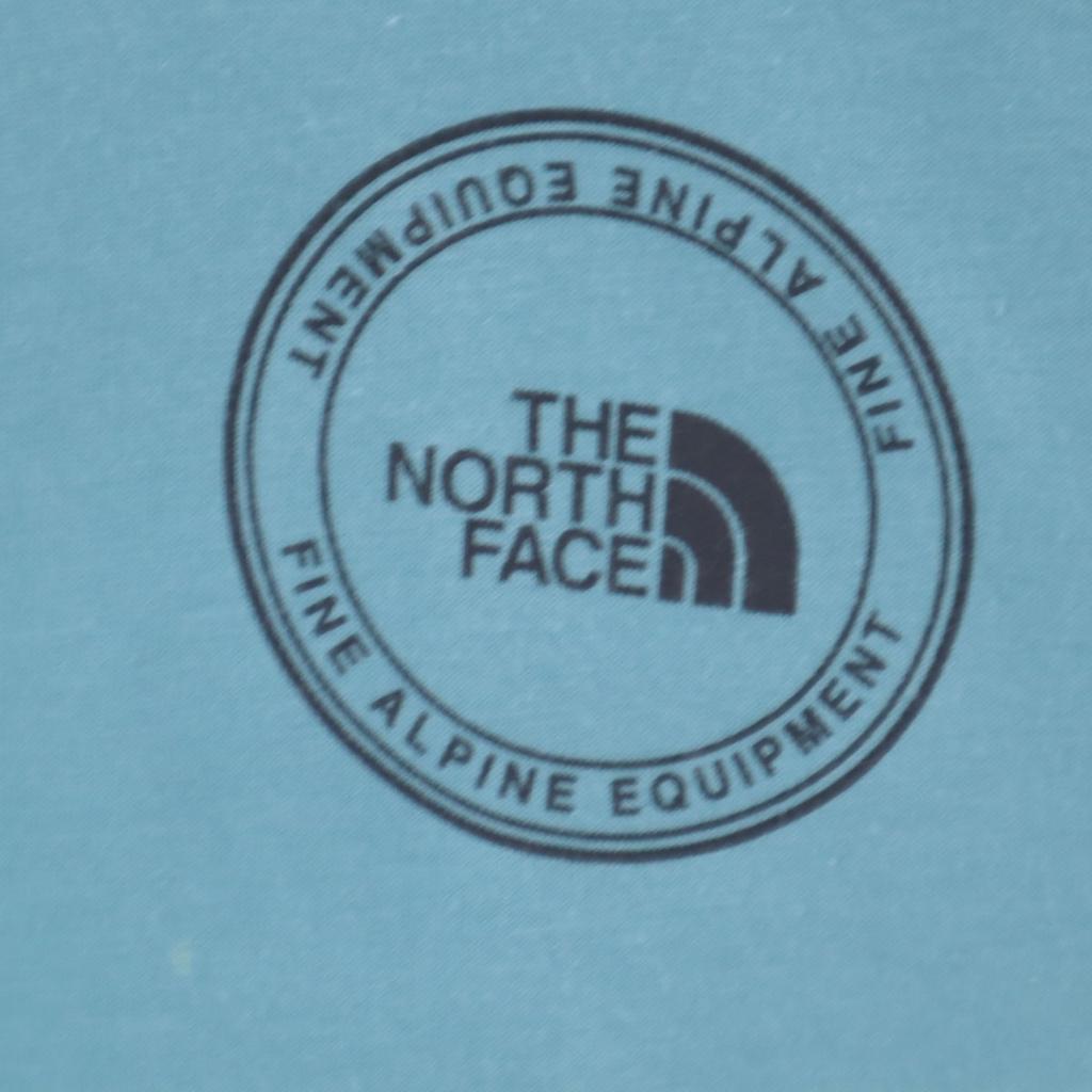 THE NORTH FACE Short sleeve T-shirt L light blue Outdoor NT32335X Men's Used