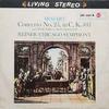 LP Record WOLFGANG AMADEUS MOZART, FRITZ REIN - Concerto No. 25, In C, K.503 And Ov LSC2287 RCA Germany Classical Used