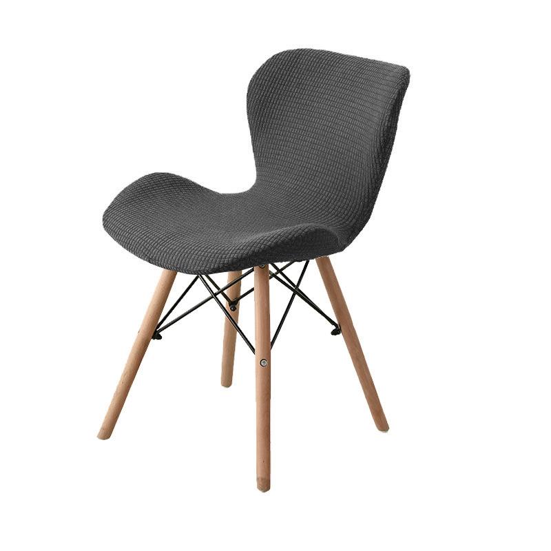 Shell Chair Cover Washable Removable For Shell Seat Cover Elastic Adjustable Dining Room Home Hotel Chairs Seat Covers for Party