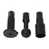 3PCS Angle Grinder Attachments M10 Rotary Sphere Burr Grinding Slotting Polishing Tools for Wood Pla