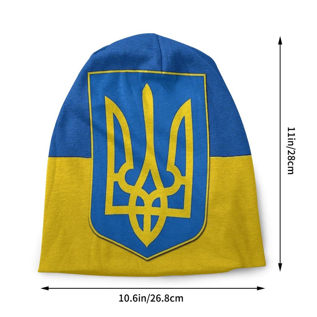 Теплый капот с флагом Украины, повседневные велосипедные шапочки, защитные женские шапки унисекс