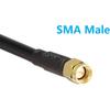 GEMEK 3 фута Кабель SMA Male на N Male из чистой меди, Низкие потери S-MR240 Коаксиальный для 3G 4G 5G 6G LTE ADS-B Радиолюбительский GPS WiFi RF Радио к Антенне или Молниеотводу
