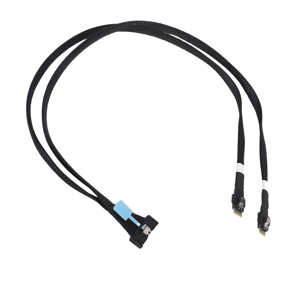 Двойной прямой кабель SFF TA 1016 74pin на 2xSFF 8654 38pin Высокоскоростной гибкий кабель Cooledge IO PCIe Gen5