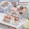 Multi-Layer Transparent Cosmetic Organizer for Nail Polish, Eyeshadow & More