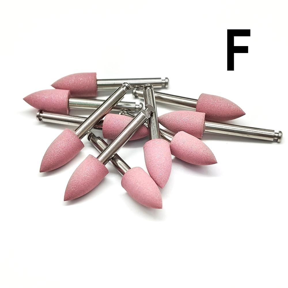 Набор из 9 шт./10 шт./12 шт., набор для полировки стоматологических композитов, фарфоровый полировщик для полировки зубов, полировка металлической коронки для низкоскоростного наконечника