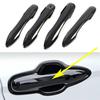 Gloss Black Outer Door Handle Cover Trim For Toyota Camry XV70 18-19 SE LE XSE