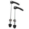 1 Pairset Bicycle Front Rear Quick Release Skewers Wearproof Bike Quick Release LeverBlue