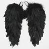 Роскошный костюм ангела с крыльями из перьев на Хэллоуин, Рождество, для детей и взрослых