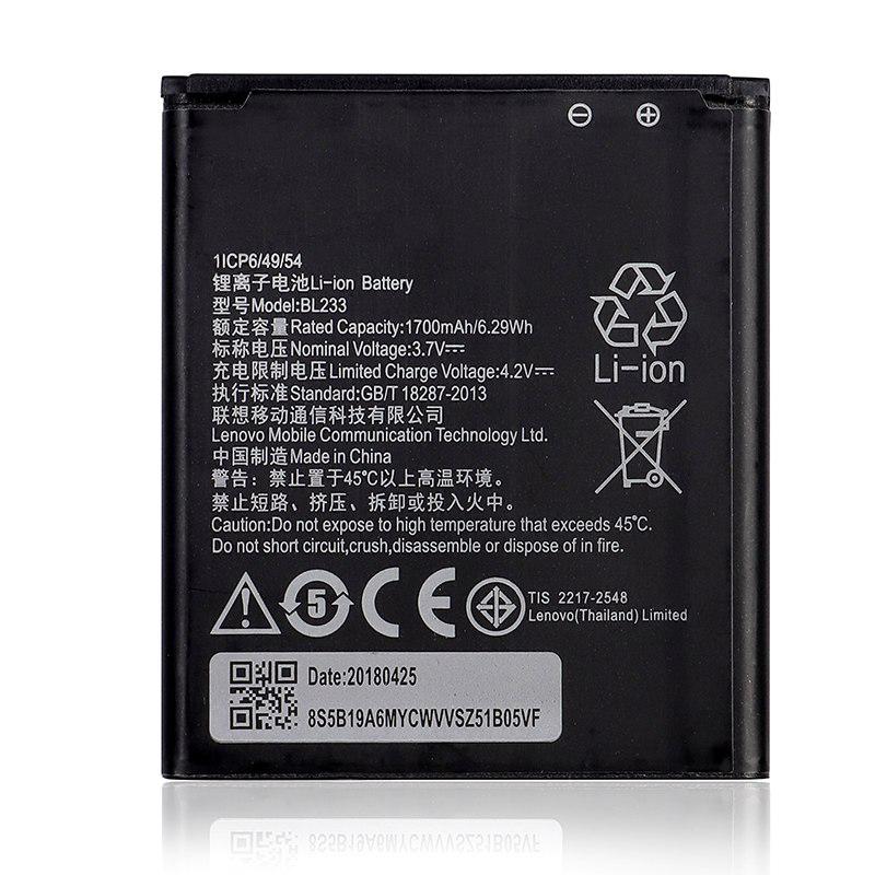 Original High Quality BL233 Battery For Lenovo HA3800-D A3600-D A3800D A3600D 1700Mah