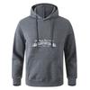Autumn Men's Spring Solid Color Casual Oversize Black Sweatshirt Hoodie Pullover For Male And Women