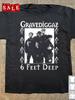 Новая рубашка Gravediggaz 6 FEET DEEP Подарок для фанатов Унисекс S-5XL UH782
