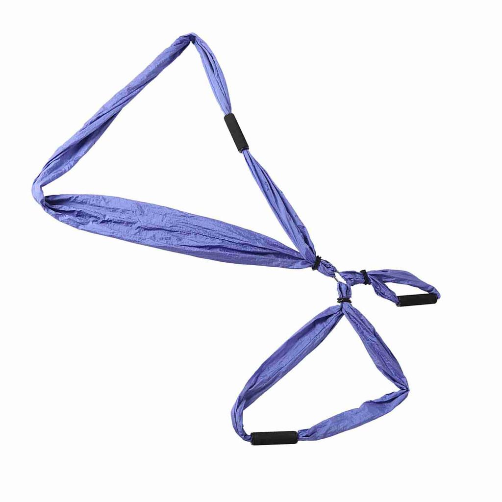 Aerial Fitness Hanging Grip Inversion Trapeze Swing Sling Hammock(Blue Green)