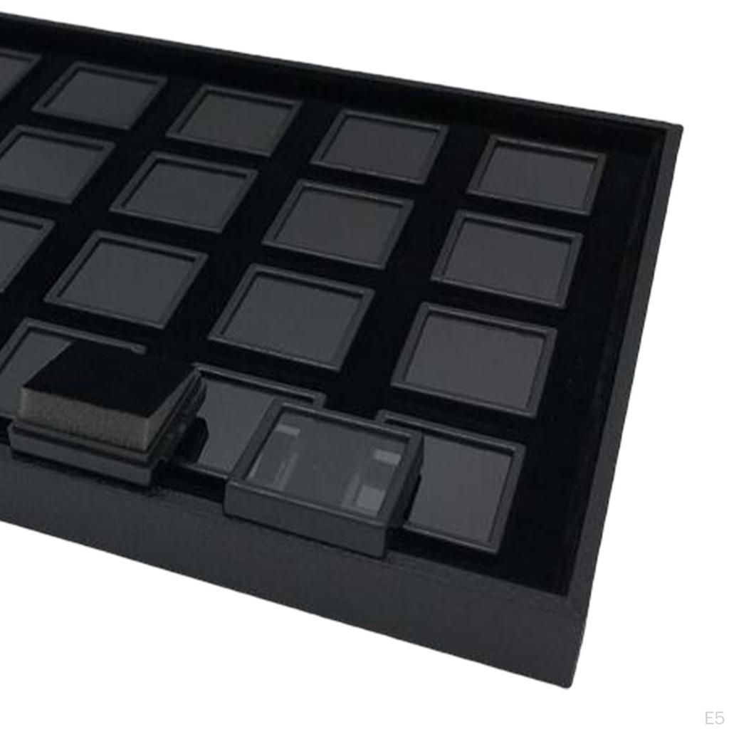 Подставка-органайзер для демонстрации драгоценных камней, настольный держатель для россыпи драгоценных камней, браслетов