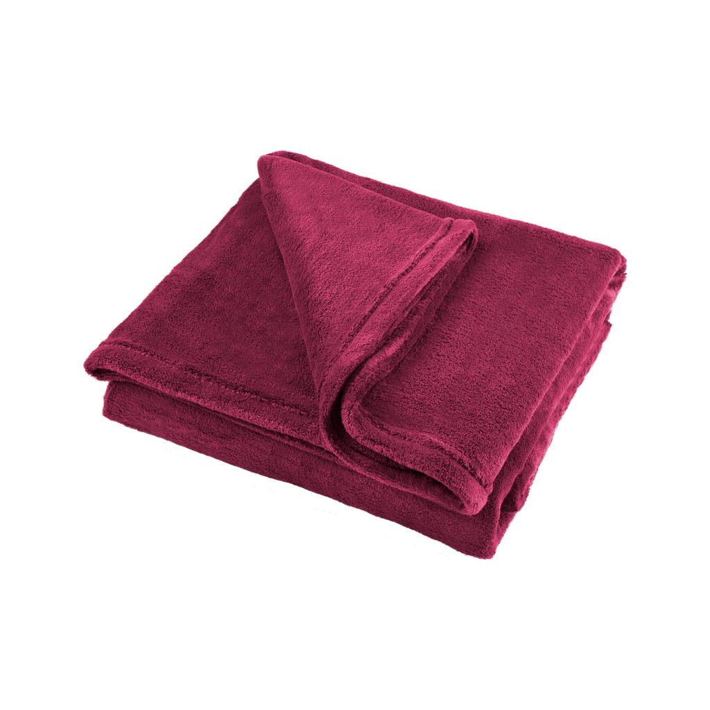 Teesa fleece blanket thick warm bedspread 150x200