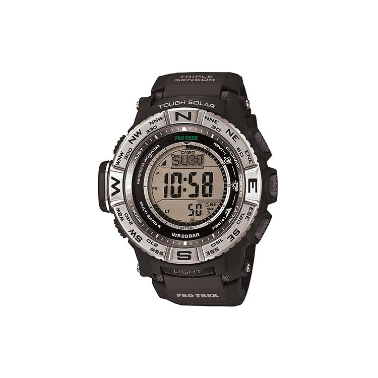 Casio Мужские часы PRO TREK Черные PRW-3500-1CR PRW-3500-1CR