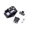 3Pin Iec320 C14 Inlet Module Plug Fuse Switch Male Power Socket 10A 250V