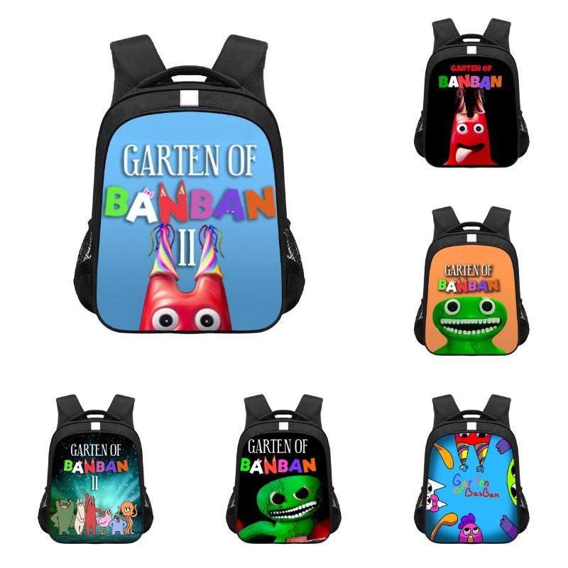 Рюкзак Garten Of Banban Школьная сумка Водонепроницаемый 14 дюймов Студенческий Дорожный Подарки